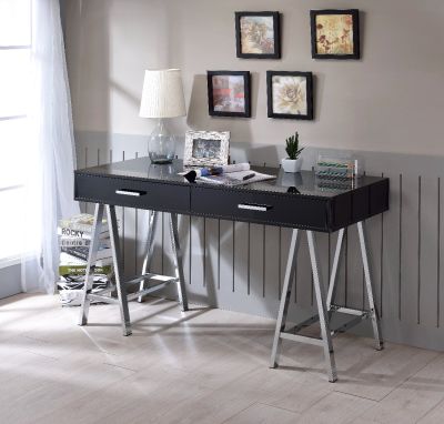 Coleen Desk 93045 Black By Acme Furniture