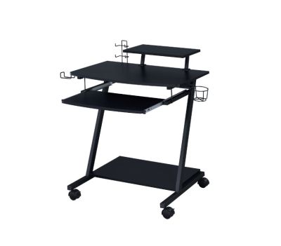 Ordrees Gaming Desk 93127 Black By Acme Furniture