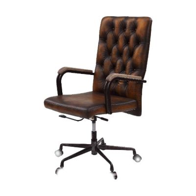 Noknas Office Chair 93175 Brown By Acme Furniture