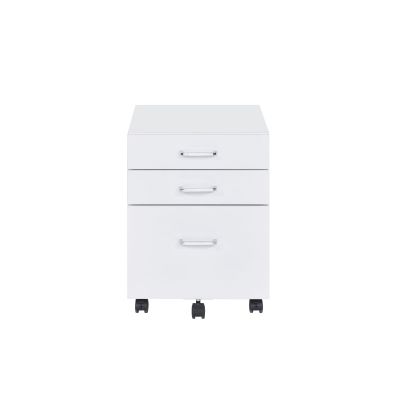 Tennos Office Cabinet 93194 White By Acme Furniture