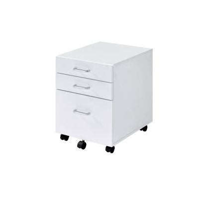 Tennos Office Cabinet 93194 White By Acme Furniture