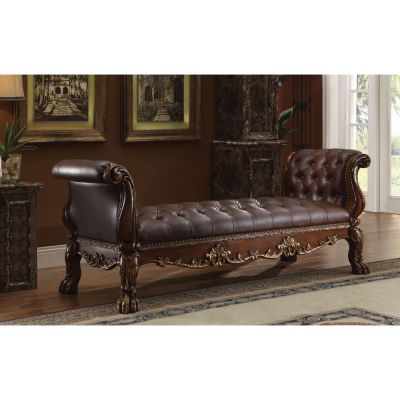 Dresden Accent Bench 96486 Cherry By Acme Furniture