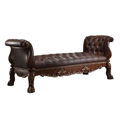 Dresden Accent Bench 96486 Cherry By Acme Furniture