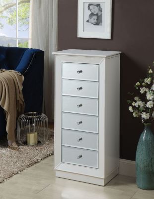 Talor Jewelry Armoire 97171 White By Acme Furniture