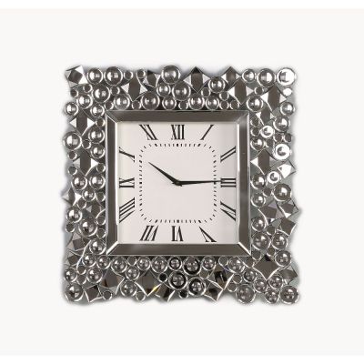 Kachina Accent Clock 97612 Mirrored By Acme Furniture