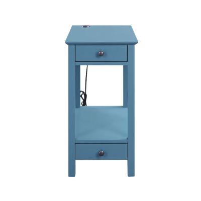 Byzad Accent Table 97742 Teal By Acme Furniture