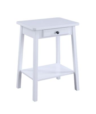 Kaife Accent Table 97859 White By Acme Furniture