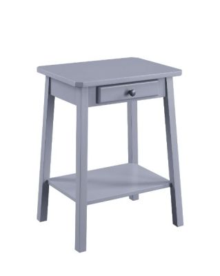 Kaife Accent Table 97860 Gray By Acme Furniture