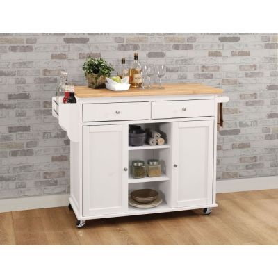 Tullarick Kitchen Cabinet 98305 Wooden By Acme Furniture