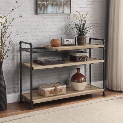 Brantley Book Shelf AC00756 Oak By Acme Furniture