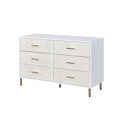 Myles Dresser AC00960 White By Acme Furniture