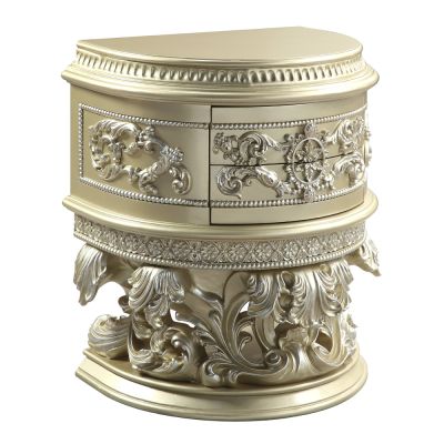 Vatican Nightstand BD00462 Champagne By Acme Furniture