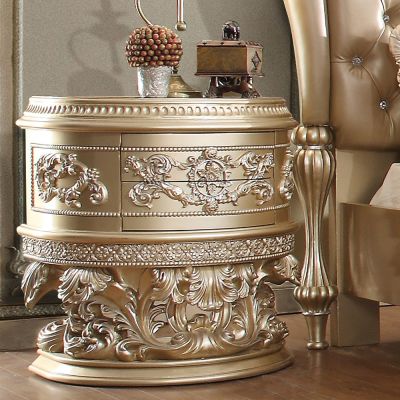 Vatican Nightstand BD00462 Champagne By Acme Furniture