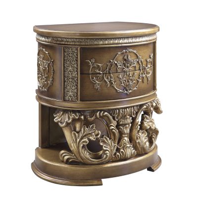 Constantine Nightstand BD00472 Brown By Acme Furniture