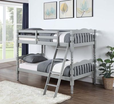 Homestead Youth Bunk Bed BD00864 Gray By Acme Furniture