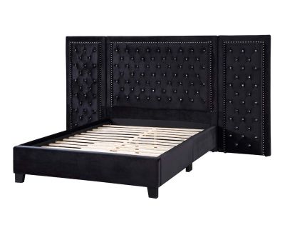 Damazy Bed Frames BD00975Q Black By Acme Furniture