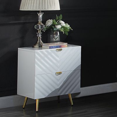 Gaines Nightstand BD01035 White By Acme Furniture