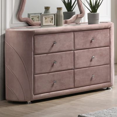 Salonia Dresser BD01186 Pink By Acme Furniture