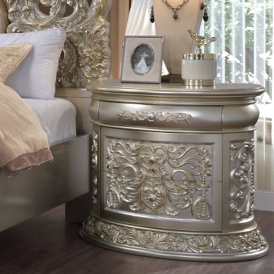 Sorina Nightstand BD01242 Gold By Acme Furniture