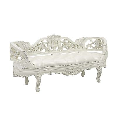 Adara Accent Bench BD01253 Pearl By Acme Furniture