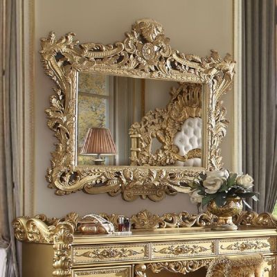 Bernadette Mirror BD01476 Gold By Acme Furniture