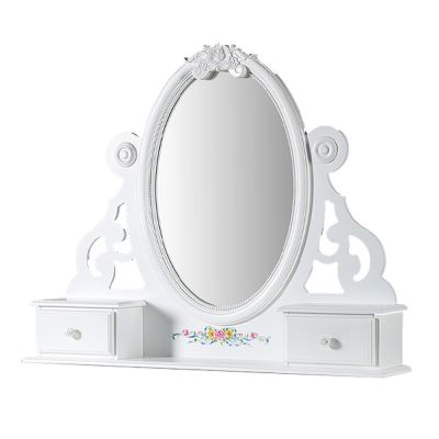 Flora Mirror BD01640 White By Acme Furniture