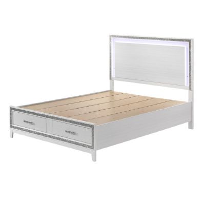 Haiden Bed Frames BD01742EK White By Acme Furniture