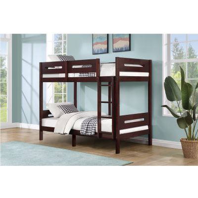 Nissa Youth Bunk Bed BD01911 Espresso By Acme Furniture