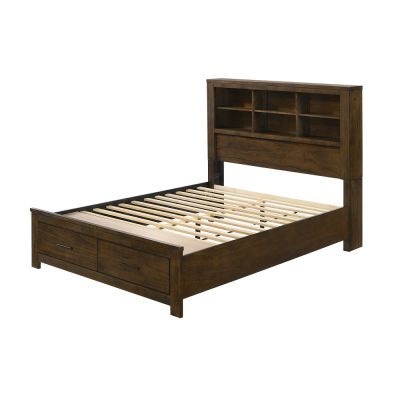 Merrilee II Bed Frames BD02076EK Oak By Acme Furniture