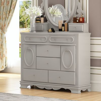 Flora Youth Dresser BD02207 Gray By Acme Furniture