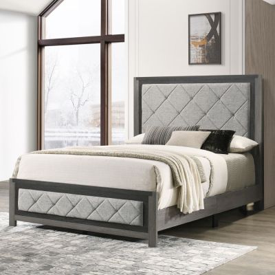 Casimiro Bed Frames BD02721EK Gray By Acme Furniture