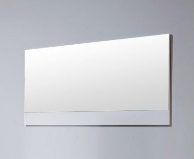 Ceres Modern White Bedroom Mirror