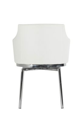 Modrest Kaweah Modern White Dining Chair