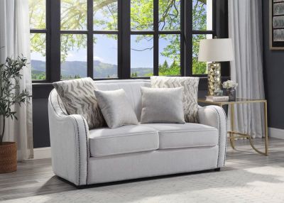 Mahler Loveseat LV00579 Beige By Acme Furniture