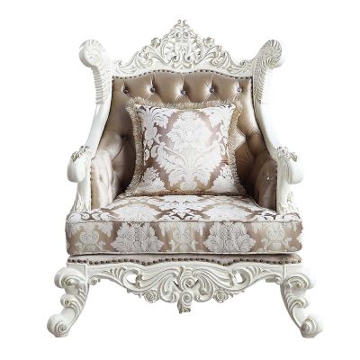 Vanaheim Chair LV00805 White By Acme Furniture