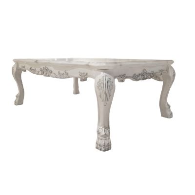 Dresden Coffee & End Table LV01691 Bone By Acme Furniture