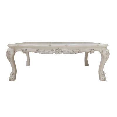 Dresden Coffee & End Table LV01691 Bone By Acme Furniture