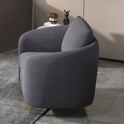 Yuina Chair LV01773 Gray By Acme Furniture