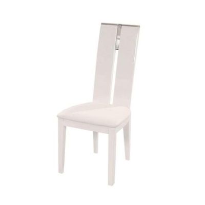 Maxi - White Gloss Chair (Set of 2)