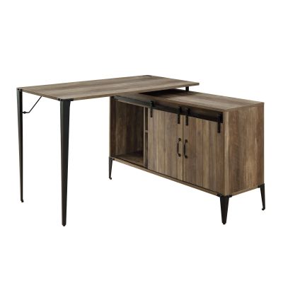 Zakwani Desk OF00010 Oak By Acme Furniture