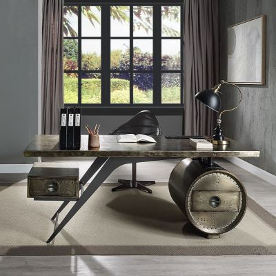 Brancaster Desk OF02586 Bronze By Acme Furniture