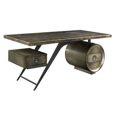 Brancaster Desk OF02586 Bronze By Acme Furniture